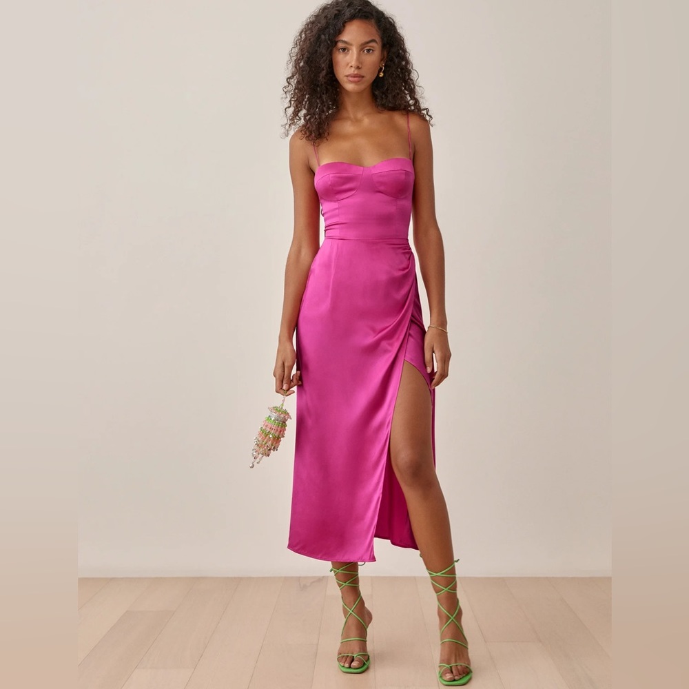Reformation Marguerite Dress in Flamble - Worn Once